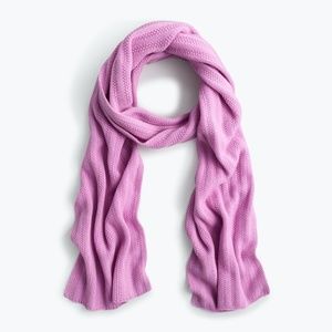 NWT J.Crew Ribbed Scarf in Everyday Cashmere